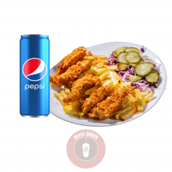 Meniu Crispy + Pepsi  image