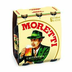 Birra Moretti E.P10,6 4,6% 6X0,33L Stn.