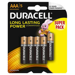 Duracell Baterie Basic Aaa 5 Buc