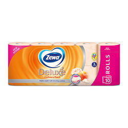 Zewa Deluxe Peach H.Igien 3Str 10 Role