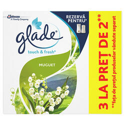 Glade Touch&Fresh Rezerva Muguet 2+1