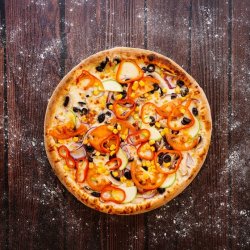Pizza Vegetariană 40 cm de post ( fără mozzarella) image