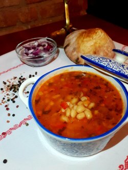 Ciorba de fasole (* produs de post) image