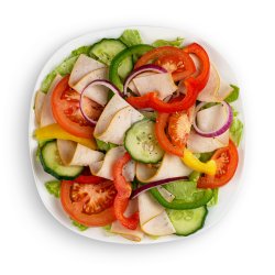 Salată cu șuncă de curcan image