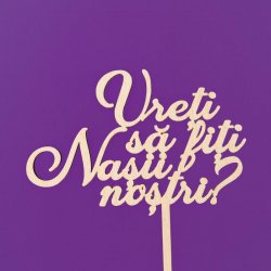 Topper Vreți să fiți Nașii noștri image