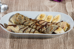 Clatite cu NUTELLA si banane image
