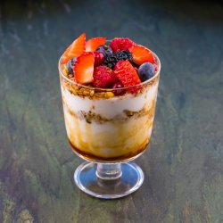 Granola & Greek Yoghurt and Forest Fruit image