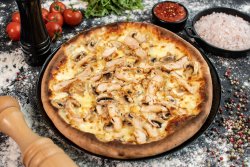 Pizza Pollo e Funghi 32 cm image