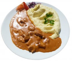 Delicioasă de porc cu pireu image