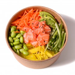 Salmon bowl image