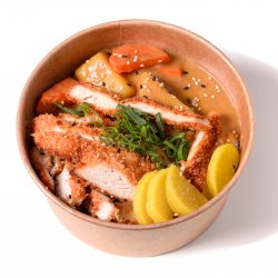 Curry chicken bowl image