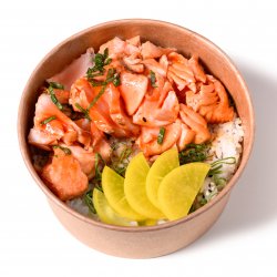 Teriyaki salmon bowl image