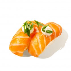 Salmon mayo nigiri image