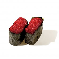 Red tobiko gunkan image