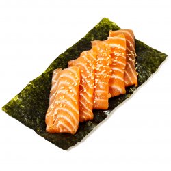 Salmon sashimi image