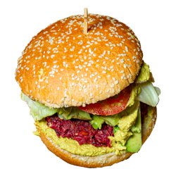 Burger vegan image