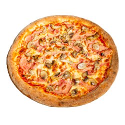 Prosciutto e funghi image