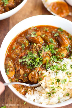 Bamie cu carne de vită și garnitură de orez basmati image