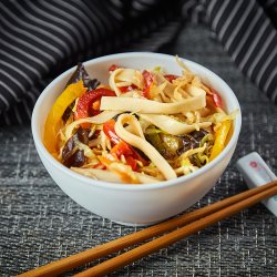 Noodles de grâu cu legume image
