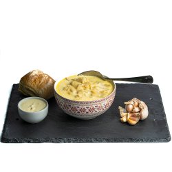 Ciorbă de burtă cu mujdei image