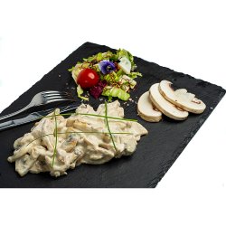 Pui în sos de ciuperci image