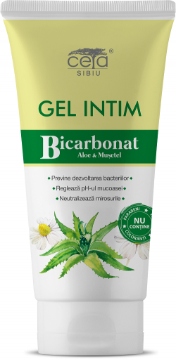 Gel intim cu aloe, musetel si bicarbonat - tub 200ml Ceta