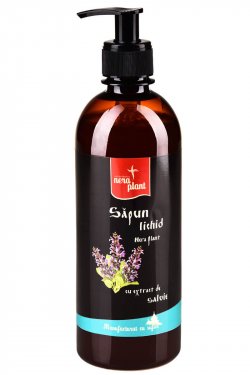 Sapun Lichid cu Extract de Salvie, 500 ml Nera Plant image