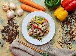 Salată cu fructe de mare (de post) image
