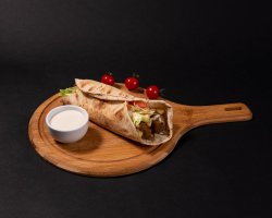 Falafel wrap mic image