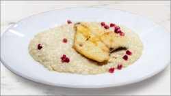 File dorada cu risotto porcini image