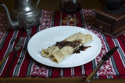 Clătite cu ciocolată/ Pancakes with chocolate image
