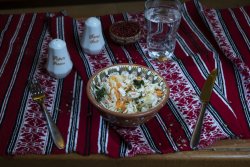 Salată de varză albă proaspătă cu morcov/ Fresh white cabbage salad with carrot image
