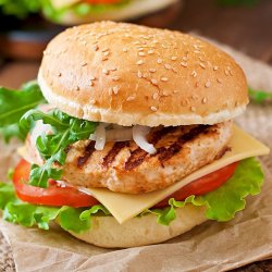 Burger piept de pui image