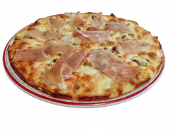Pizza Prosciutto e Funghi medie Ø 40cm image