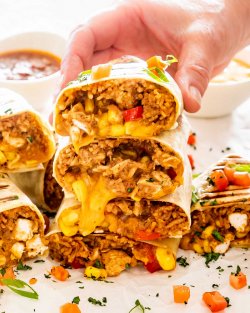 Burrito El Jefe Vegetarian image
