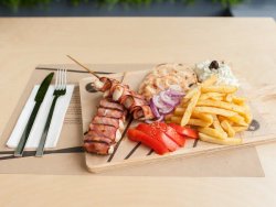 Souvlaki Pui Bacon image