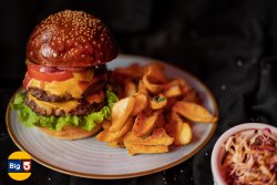 Combo 4 - Burger, Cartofi & Salata image