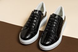 Aleksander black crocodile