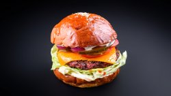 Burger vegetarian (facut de casa) image