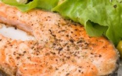 Somon aglio olio image