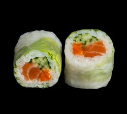 Spicy Salmon Summer Roll image