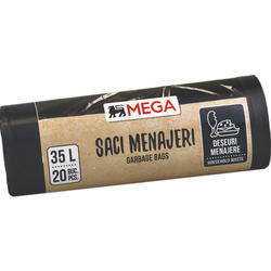 MEGA, Saci menajeri, 35L, 20 bucati