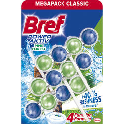 Bref, Odorizant pentru toaleta Pine 3x50g