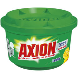 Axion, Detergent pasta pentru spalat vase cu parfum de lamaie 400g
