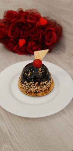 Mousse ciocolată și vișine image