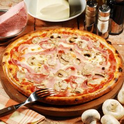 Pizza Prosciutto e funghi 32 cm image