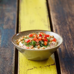 Hummus With Tabbouleh image