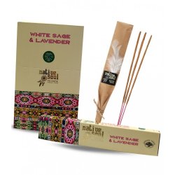 Bețișoare parfumate Native Soul White Sage & Lavender