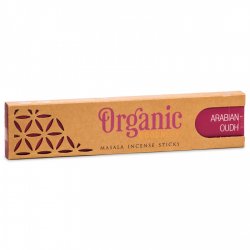 Bețișoare Parfumate Organic Masala - Arabian Oudh