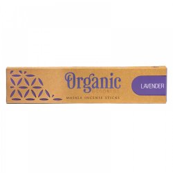Bețișoare parfumate Organic Masala - lavandă